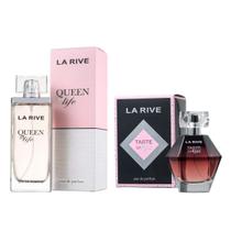 Kit c/ 2 Perfumes La Rive, Taste of Kiss e Queen of Life