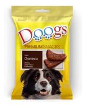 Kit c/ 2 Petisco Snack Bifinho Churrasco 65gr P/caes-doogs