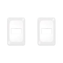 Kit C/2 - Pial Placa Pop 4X2 1 Mod. Lgp21