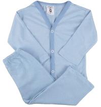 Kit C/2 Pijama Outono Conjunto Bebe Criança Manga Longa