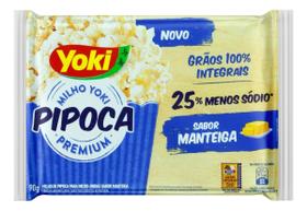 Kit c/ 2 Pipoca para Micro-Ondas Manteiga Yoki Premium 90g
