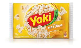 Kit c/ 2 Pipoca para Micro-Ondas Natural Yoki Pacote 100g