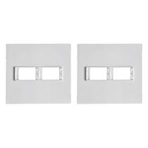 Kit C/2 - Placa Conjunto Modular Ilumi Vivaz 4X4 1 Modulo...