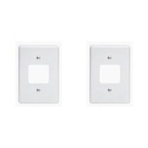 Kit C/2 - Placa Perlex Branca 4X2 (2 Saida) 23Pl2 Kit C/2 - Placa Perlex Branca 4X2 (2 Saida) 23Pl2