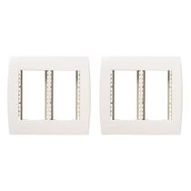 Kit C/2 - Placa Soprano Ilus 4X4 (6 Modulos Horizontal) 5... Kit C/2 - Placa Soprano Ilus 4X4 (6 Modulos Horizontal) 5...
