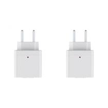 Kit C/2 - Plug Protetor Dps Qualitronix 2 Polos 10A. Bran.