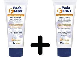 Kit C/2 Podofort Trata Rachaduras Nos Pés Com Sangramento