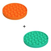 Kit C/2 Pop It Fidget Brinquedo Anti Stress Sensorial Pronta Entrega