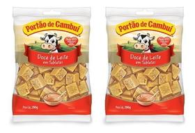 Kit C/2 Portao Cambui Pct 200g Doce De Leite