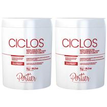 Kit C/2 Portier B-tox Ciclos Máscara 1kg Original!