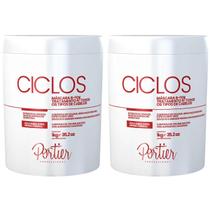 Kit C/2 Portier B-tox Ciclos Máscara 1kg Original!