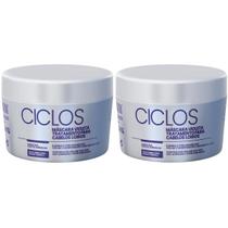 Kit C/2 Portier Ciclos B-tox Violet Matizadora 250g Original
