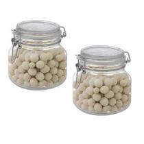 Kit c/2 Potes herméticos P Ruvolo