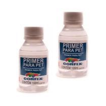 Kit C/2 Primer P/ Pet 100 Ml Mundo do Artista Kit C/2 Primer P/ Pet 100 Ml Mundo do Artista