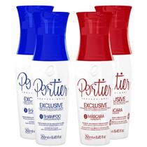Kit C/2 Progressiva Portier Exclusive Professional 250ml Original! Kit C/2 Progressiva Portier Exclusive Professional 250ml Original!