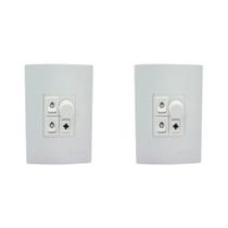 Kit C/2 - Qualitronix Controle Vent/Lamp 2 Lampada-Qv372