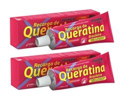 Kit c/2 Recarga de QUERATINA NOVEX 80g cada