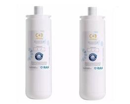 Kit c/ 2 refil c+3 filtro purificador de água ibbl fr600