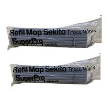 Kit C/2 Refil Mop Sekito Troca Rápida Pva Bettanin Superpro 27cm