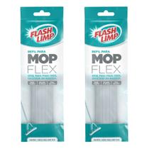 Kit c/2 Refil para Mop Flex PVA Limpa Lava e Seca Flash Limp RMOP7092