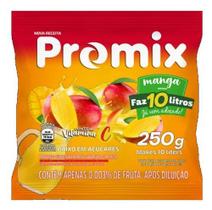Kit c/ 2 Refresco Em Po Promix Sabor Manga 250g Faz 10