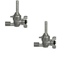 Kit C/2 Registro Ramal Tripla Chama Original Fogão Cooktop