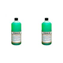 Kit C/2 - Removedor Ferrugem Ferrox 1000 Ml Kit C/2 - Removedor Ferrugem Ferrox 1000 Ml