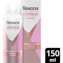 kit c/2 Rexona clinical aerosol (classic e extra dry) 150 ml