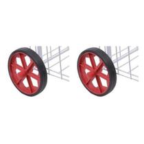 Kit C/2 - Roda Para Carrinho De Feira Kit C/2 - Roda Para Carrinho De Feira
