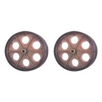 Kit C/2 - Roda Para Carrinho Feira Pc Kit C/2 - Roda Para Carrinho Feira Pc