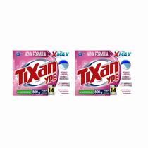 Kit C/2 Sabão Em Pó Tixan Ypê Maciez 800g Kit C/2 Sabão Em Pó Tixan Ypê Maciez 800g