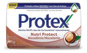 Kit c/ 2 Sabonete Barra Nutri Protect Macadamia Protex 85g
