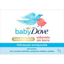 Kit c/ 2 Sabonete Em Barra Baby Dove Hidratacao Enriquecida