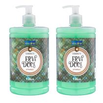 Kit c/2 Sabonete Líquido 1Lt Premisse ErvaDoce Suave Válvula Kit c/2 Sabonete Líquido 1Lt Premisse ErvaDoce Suave Válvula