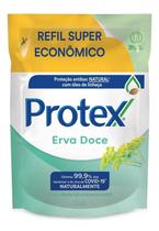 Kit c/ 2 Sabonete Liquido Protex Erva Doce 200ml Refil