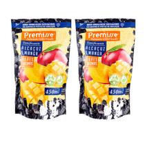 Kit c/2 Sabonete Premisse Alcaçuz e Manga Refil ECO 450ML