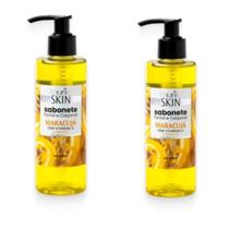 Kit c/2 Sabonetes Liquido Facial Corporal Muriel Maracujá 200ml