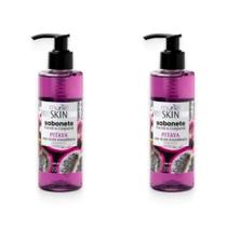Kit c/2 Sabonetes Líquido Facial Corporal Muriel Skin Pitaya 200ml