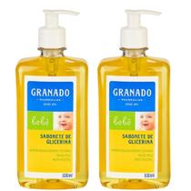 Kit c/2 Sabonetes Líquido Glicerina Granado Bebê Tradicional 500ml Kit c/2 Sabonetes Líquido Glicerina Granado Bebê Tradicional 500ml