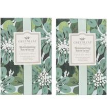 Kit c/ 2 Sachês Greenleaf Shimmering Snowberry Large