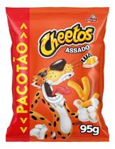 Kit c/ 2 Salgadinho Lua Parmesao Elma Chips Cheetos 95G