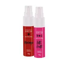 Kit C/2 Secret Sexy Calda Beijável sabores Abelha Rainha