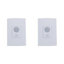 Kit C/2 - Sensor Presenca Qualitronix Emb C/Foto Qi6M