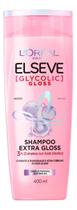 Kit c/ 2 Shampoo L'oreal Paris Elseve Glycolic Gloss 400ml