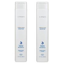 Kit c/2 Shampoo Lanza Healing Moisture Tamanu Cream 300 ml