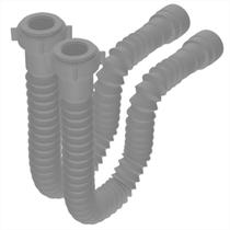 Kit C/ 2 Sifão Sanfonado Universal Pvc Reforçado Astra