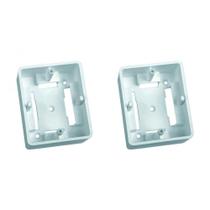 Kit C/2 - Sistema Perlex Branca (Caixa Sobrepor) 3000Br Kit C/2 - Sistema Perlex Branca (Caixa Sobrepor) 3000Br