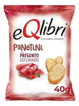 Kit c/ 2 Snack Presunto Defumado Eqlibri Panetini 40g Kit c/ 2 Snack Presunto Defumado Eqlibri Panetini 40g