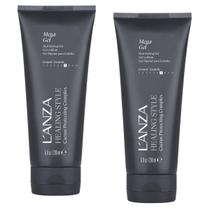 Kit c/2 Style Mega Gel Lanza 200ml - Sem Alcool e Fixação Forte Kit c/2 Style Mega Gel Lanza 200ml - Sem Alcool e Fixação Forte