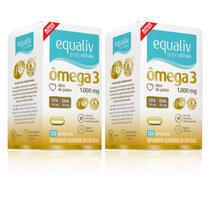 Kit C 2 Suplemento Alimentar Ômega 3 C120 caps Equaliv - Equaliv Pharma